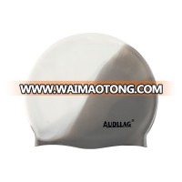 High Quality 100% Waterproof DIY Printing Silicone Swim Cap