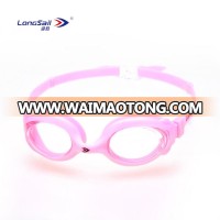 2019 custom design one-piece ec-friendly silicone sports swimming goggles for kids