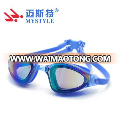 anti fog waterproof adult colorful sport swimming goggles