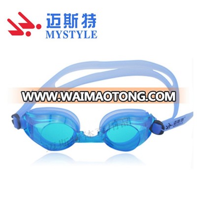 popular adjustable silicone strap swim goggles custom printed swimming goggles adult