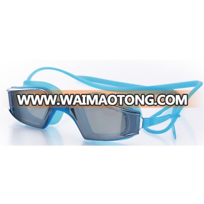 supplier simple design mirror lens swimming goggles for adult