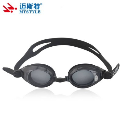 Custom Logo Mirrored Optical Swimming Goggles With Degree